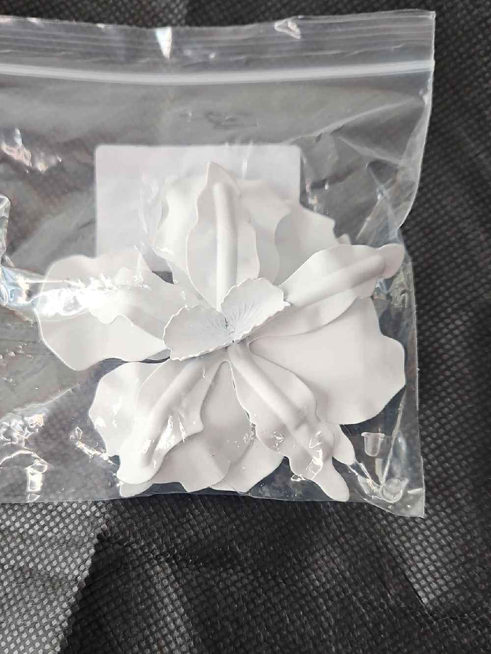 New White Floral earrings Accessory
